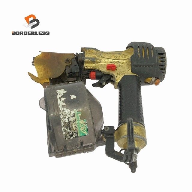 品 HITACHI 日立工機 50 mm 高圧ロール釘打機 NV HMJ エアダスタ機能搭載 高圧 釘打ち機 釘打機122270