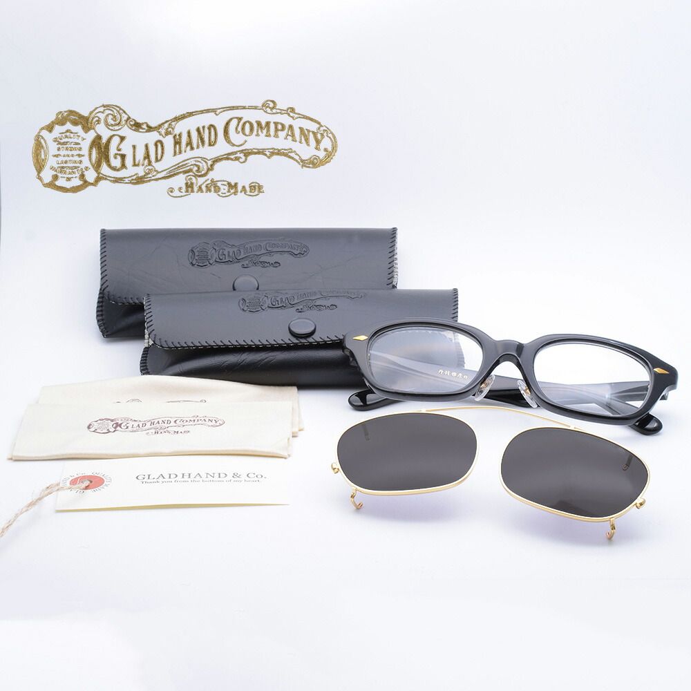 在庫限り】グラッドハンド × 丹羽雅彦 新品 ジミーグラス メガネ