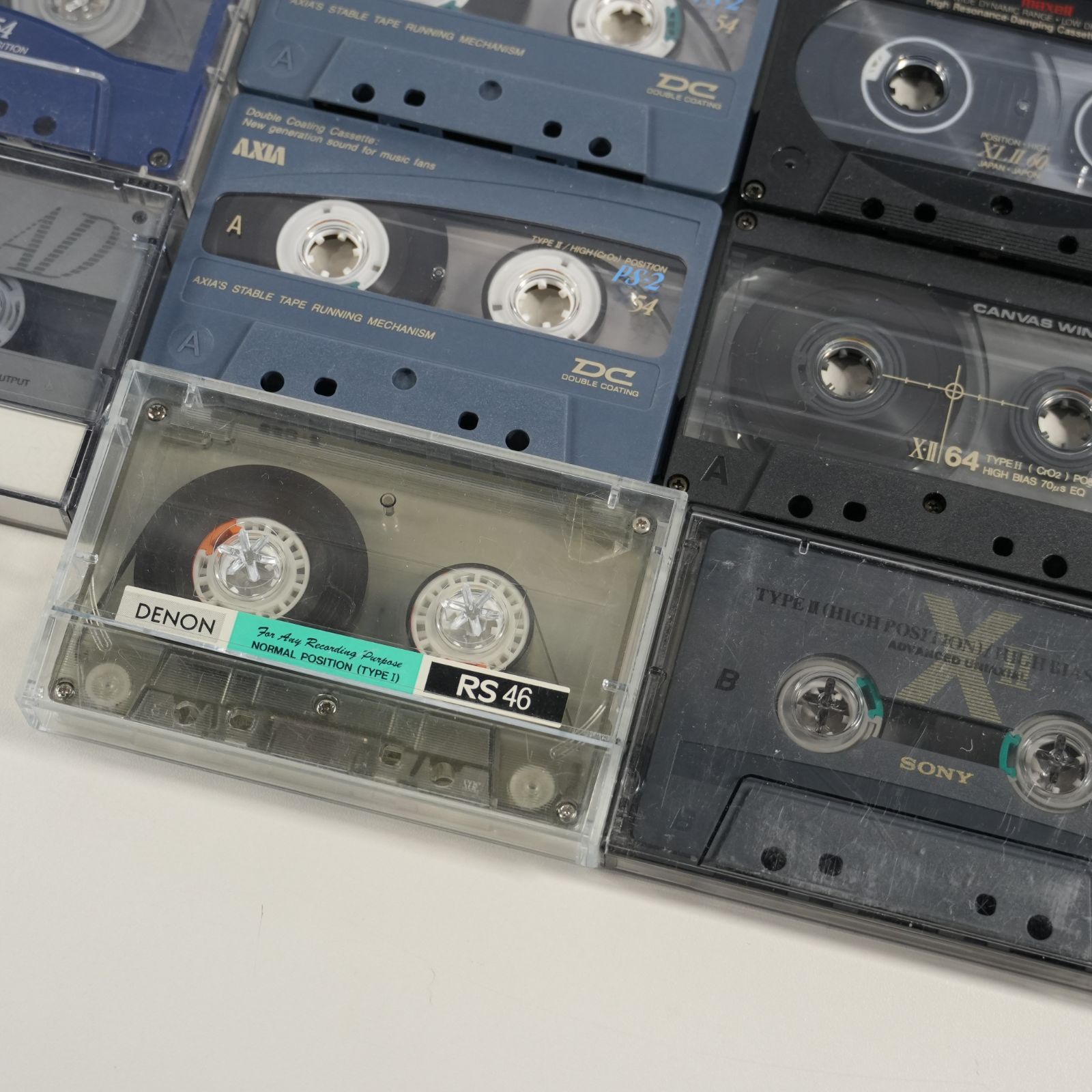 IM] 録音済み カセットテープ 20本セット SONY／AXIA／maxell／TDK