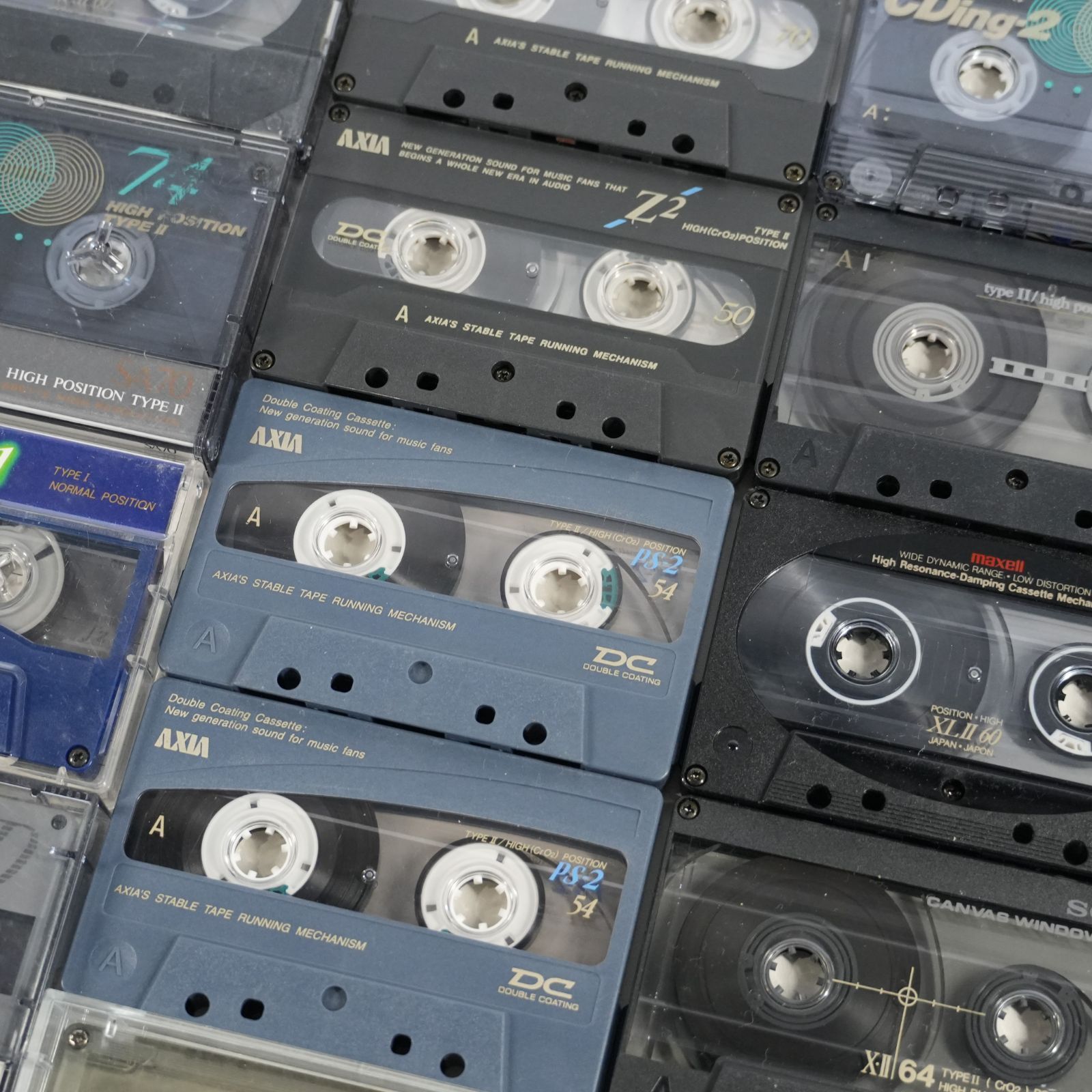 IM] 録音済み カセットテープ 20本セット SONY／AXIA／maxell／TDK