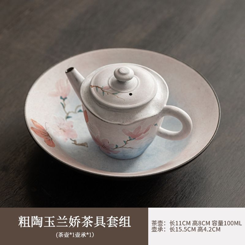 新品・未使用】手作り翡翠花二枚蓋碗、高級女性用高級茶碗、カンフー