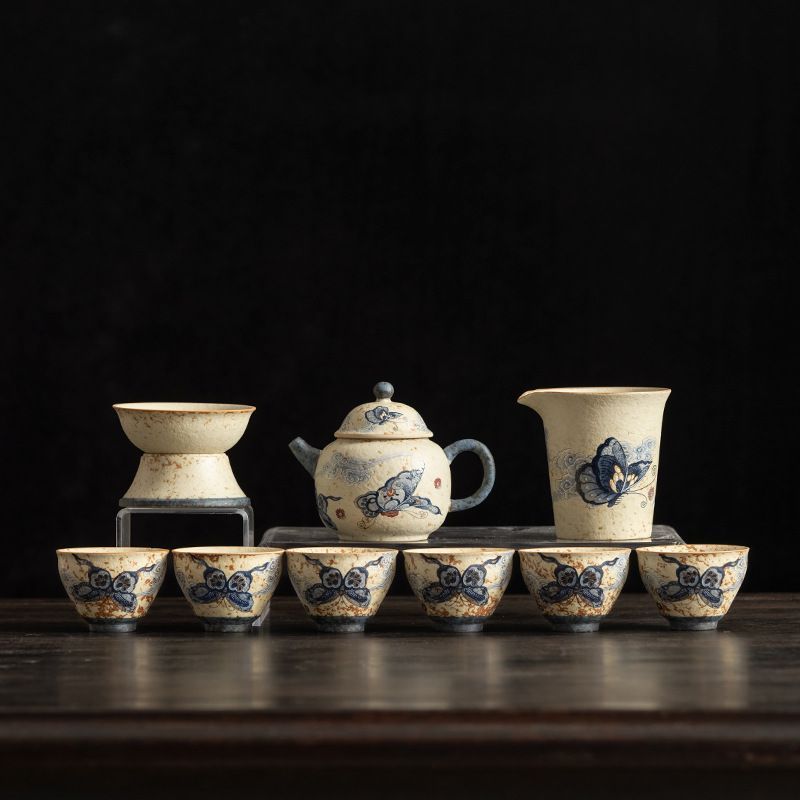 茶缶、家庭用、民国古物、一品堂製造、陶磁器 茶缶、家庭用、民国古物