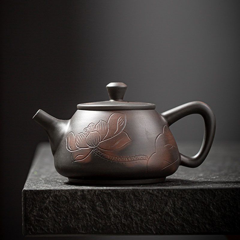 新品未使用】創意的な紫陶の手作りの跳刀の急須の西施壺の家庭用の