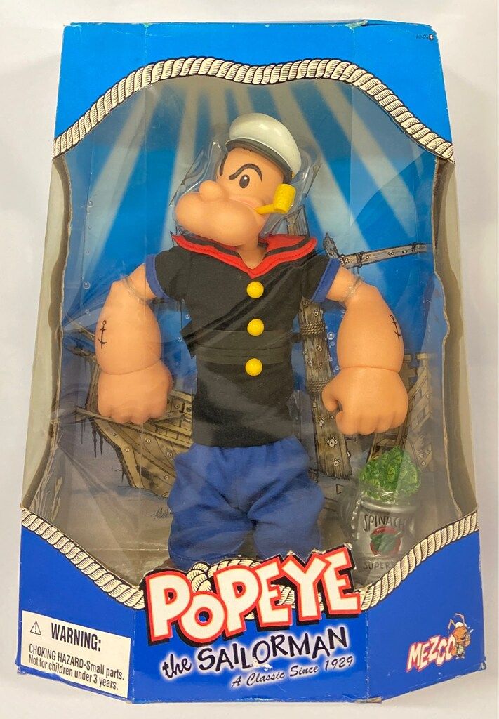 Popeye フィギュア Mezco MEZCO (ACTION FIGURE) POPEYE THE SAILOR MAN CLASSIC POPEYE - メルカリ