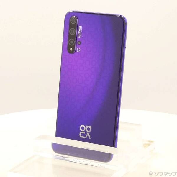 ソフマップ 〔中古品〕 HUAWEI nova 5T 128GB ミッドサマーパープル