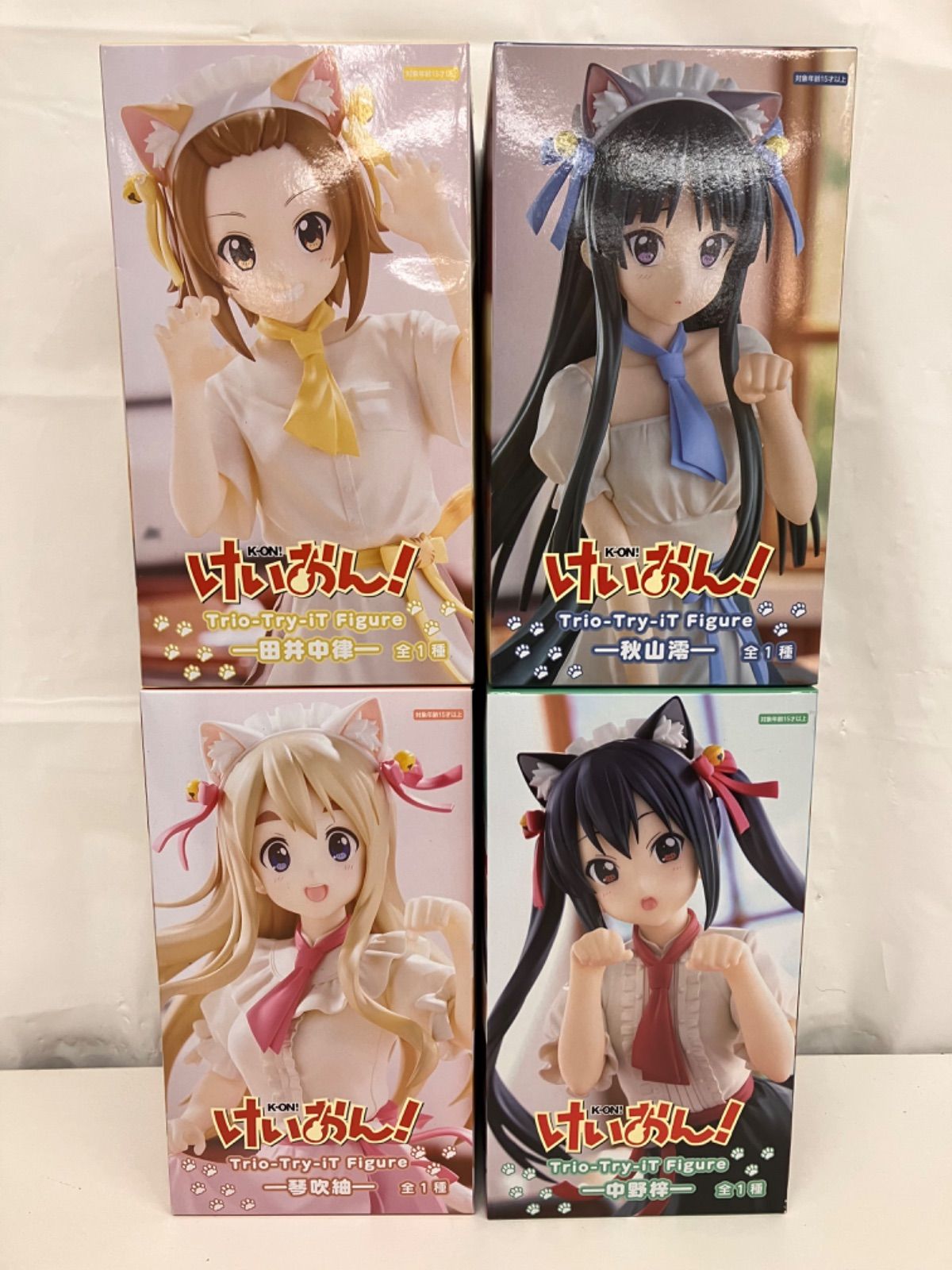 けいおん！　Trio-Try-iT Figure 9点セット 未開封 けいおん! Trio-Try-iT Figure 4個セット LF1862 f107 - メルカリ