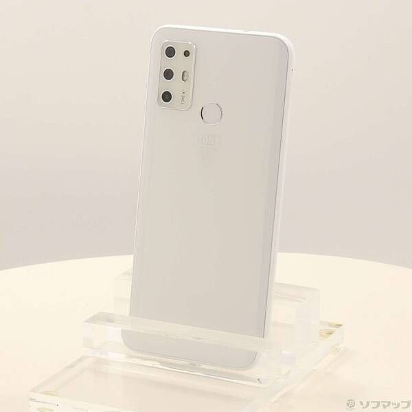 ソフマップ 〔中古品〕 TONE 128GB ホワイト e21 SIMフリー【377