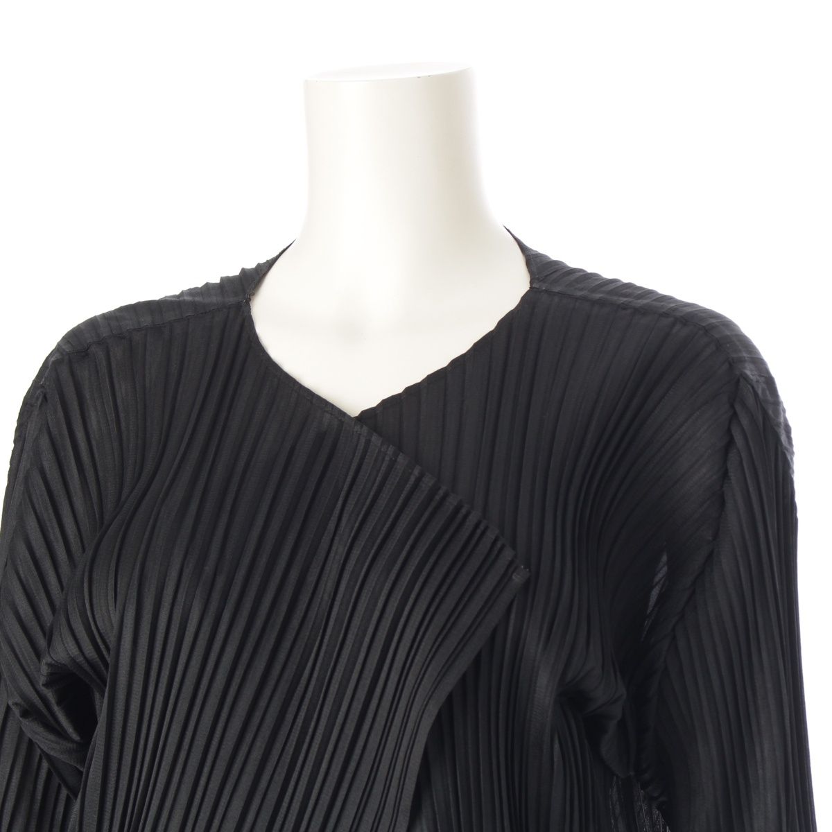 31日まで最終値下 イッセイミヤケ プリーツプリーズ トップス カーディガン プリーツプリーズ イッセイミヤケ シアー カーディガン トップス PP33