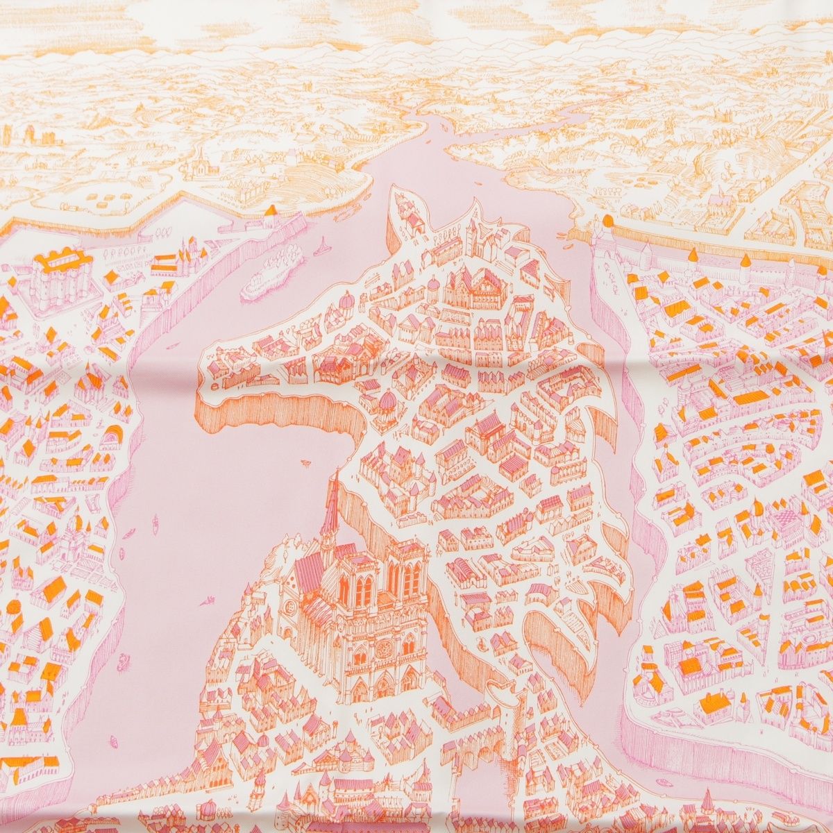 エルメス カレ90 La Cite Cavaliere シテ カヴァリエール シルク