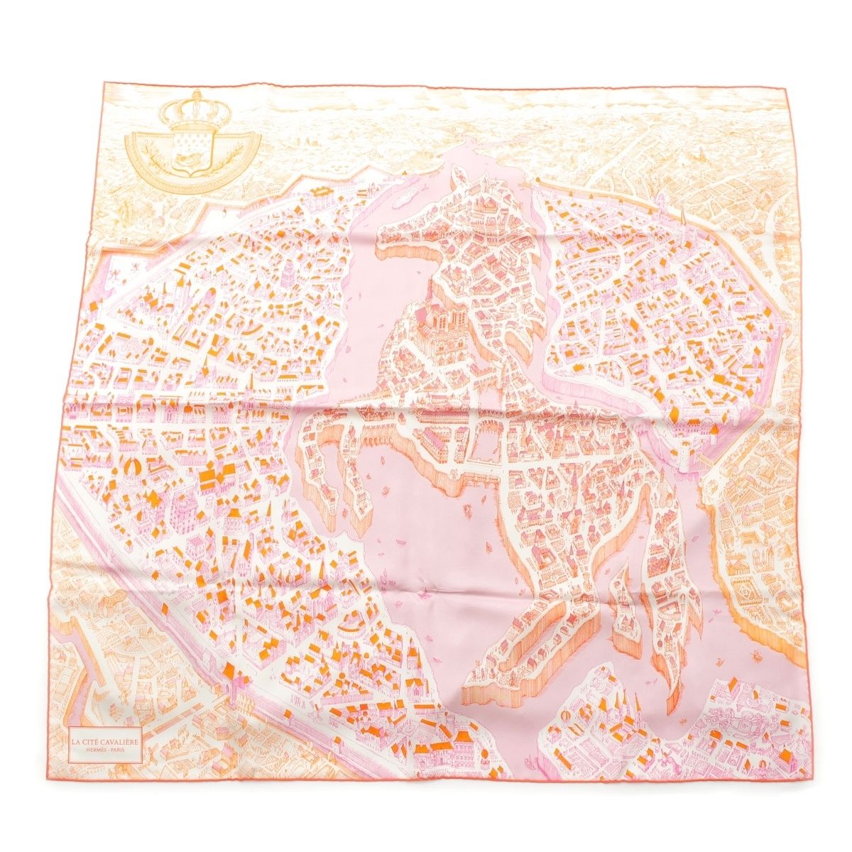 エルメス カレ90 La Cite Cavaliere シテ カヴァリエール シルク