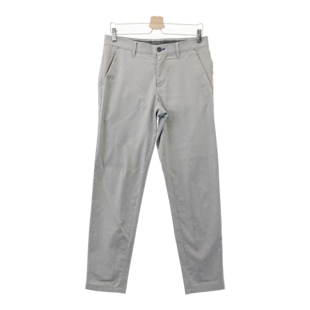 【新品未使用】デサントゴルフ　メンズパンツ サイズ：79/M DESCENTE GOLF デサントゴルフ ロングパンツ チェック柄