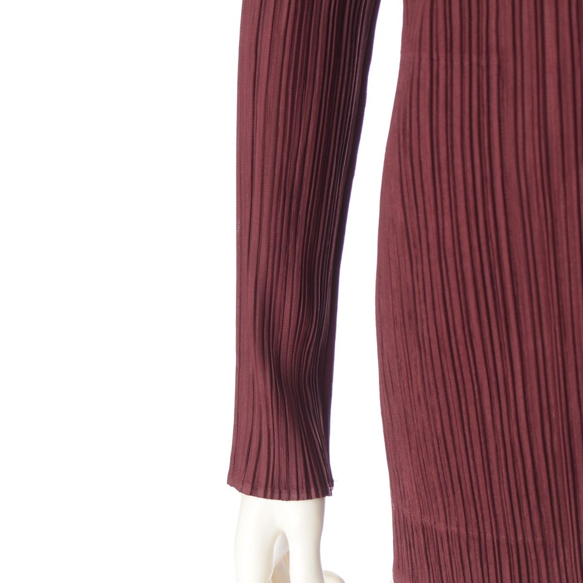 プリーツプリーズ イッセイミヤケ ノーカラー カーディガン PP13-JD432  