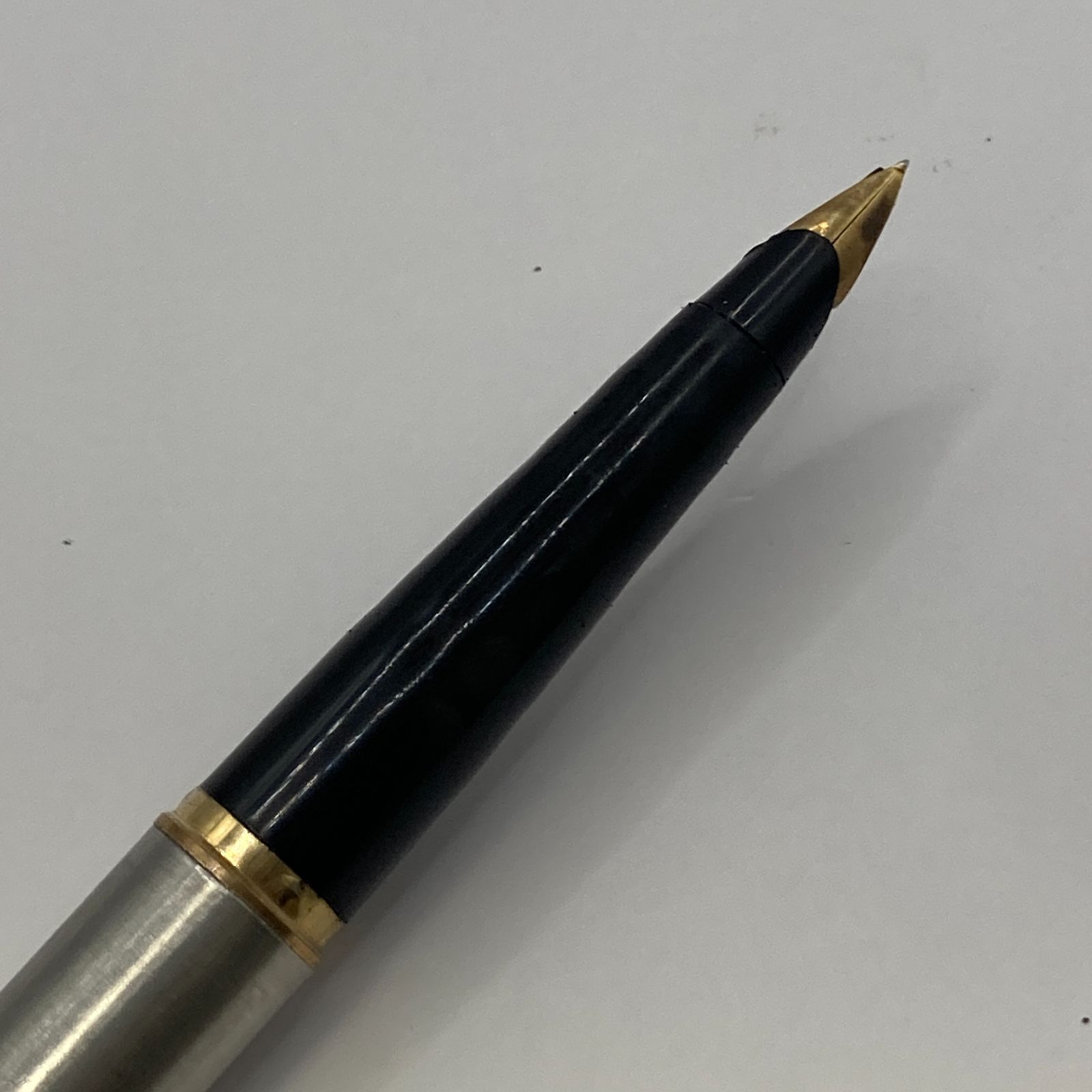 14K金製ニブ】パーカー45 フライター CT 万年筆 14Kニブ ステンレス軸