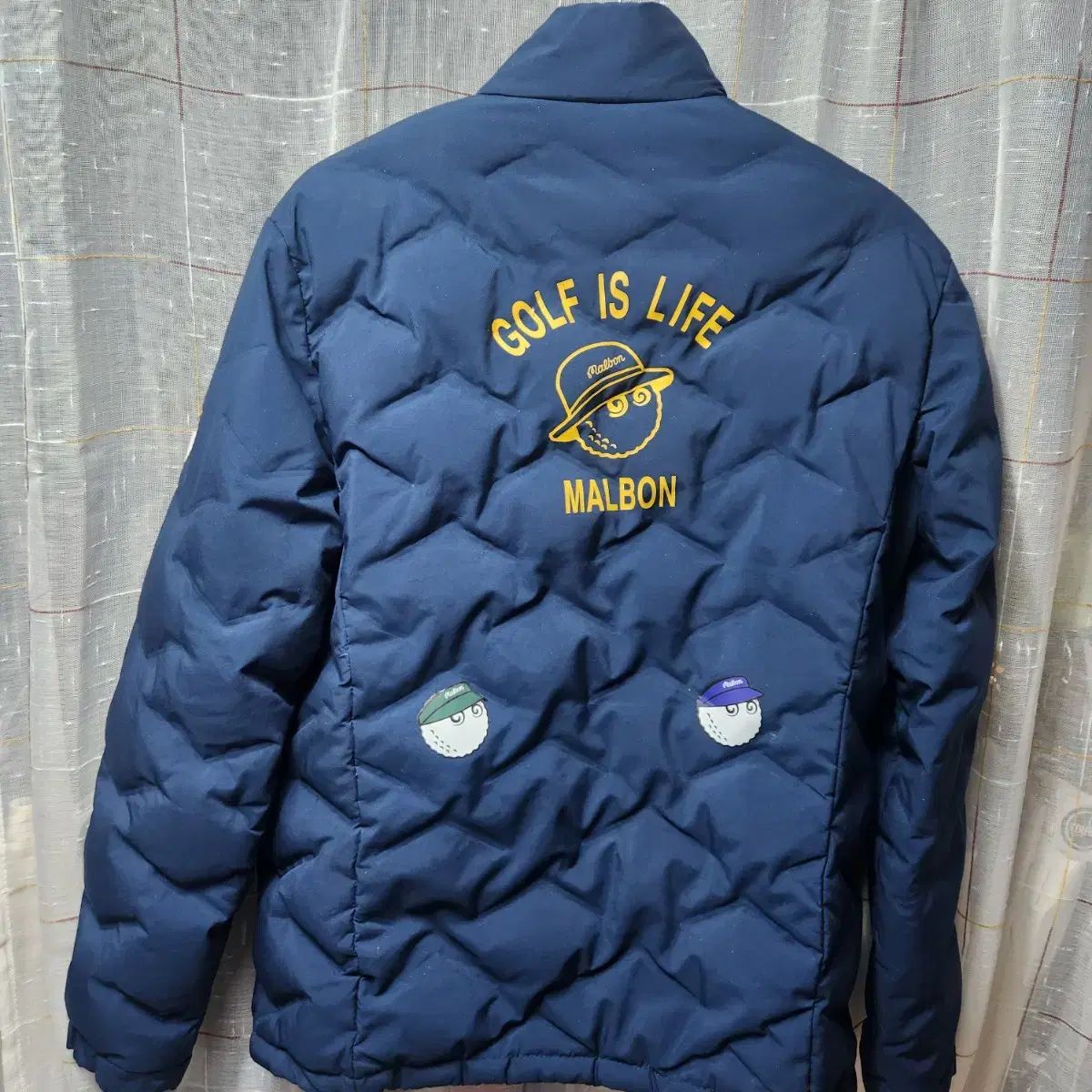 マルボンゴルフ ダウン アウター ネイビー XL 56x 70cm - メルカリ