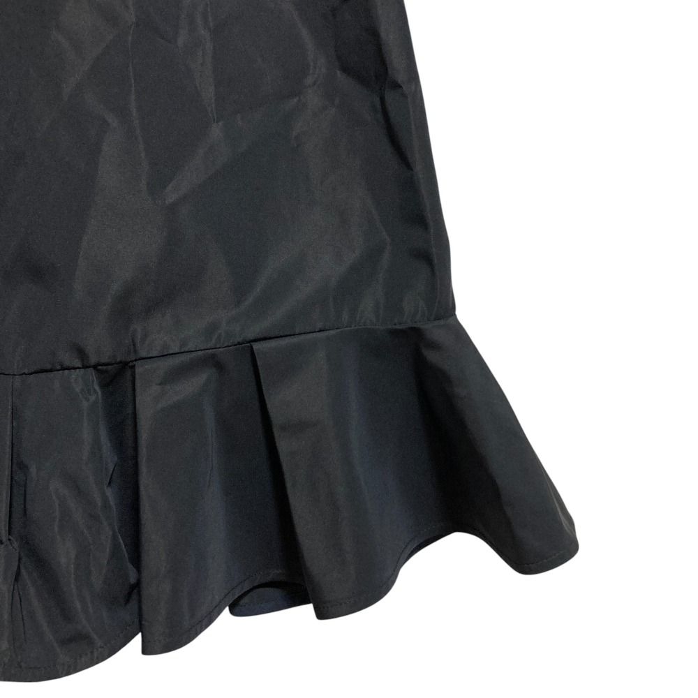 美品 MW TOKYO エムダブリュー SILK TAFFETA PEPLUM TUCK BLOUSE 半袖