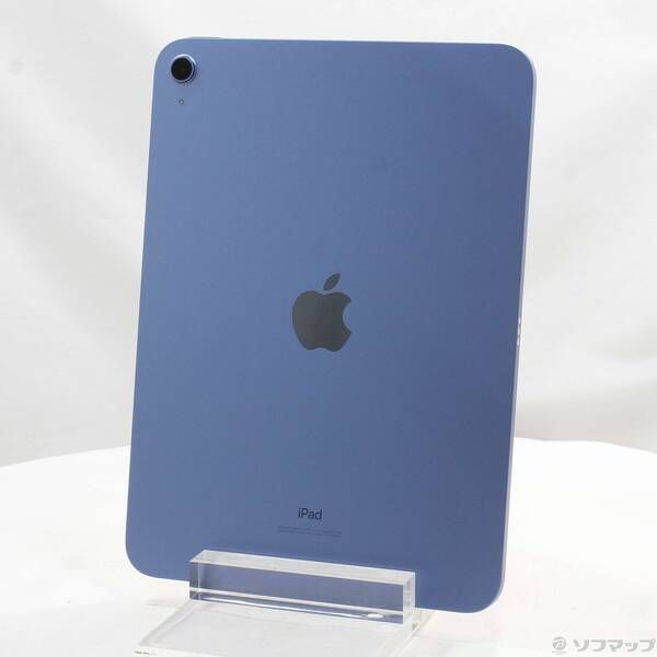 タブレット 〔品〕 iPad 第10世代 64GB ブルー MPQ13J／A Wi-Fi【297】
