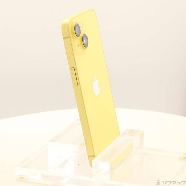 iPhone14 256GB イエロー SIMフリー 美品 ムスビー｜美品 Appleストア版 SIMフリー iPhone14 256GB イエロー色