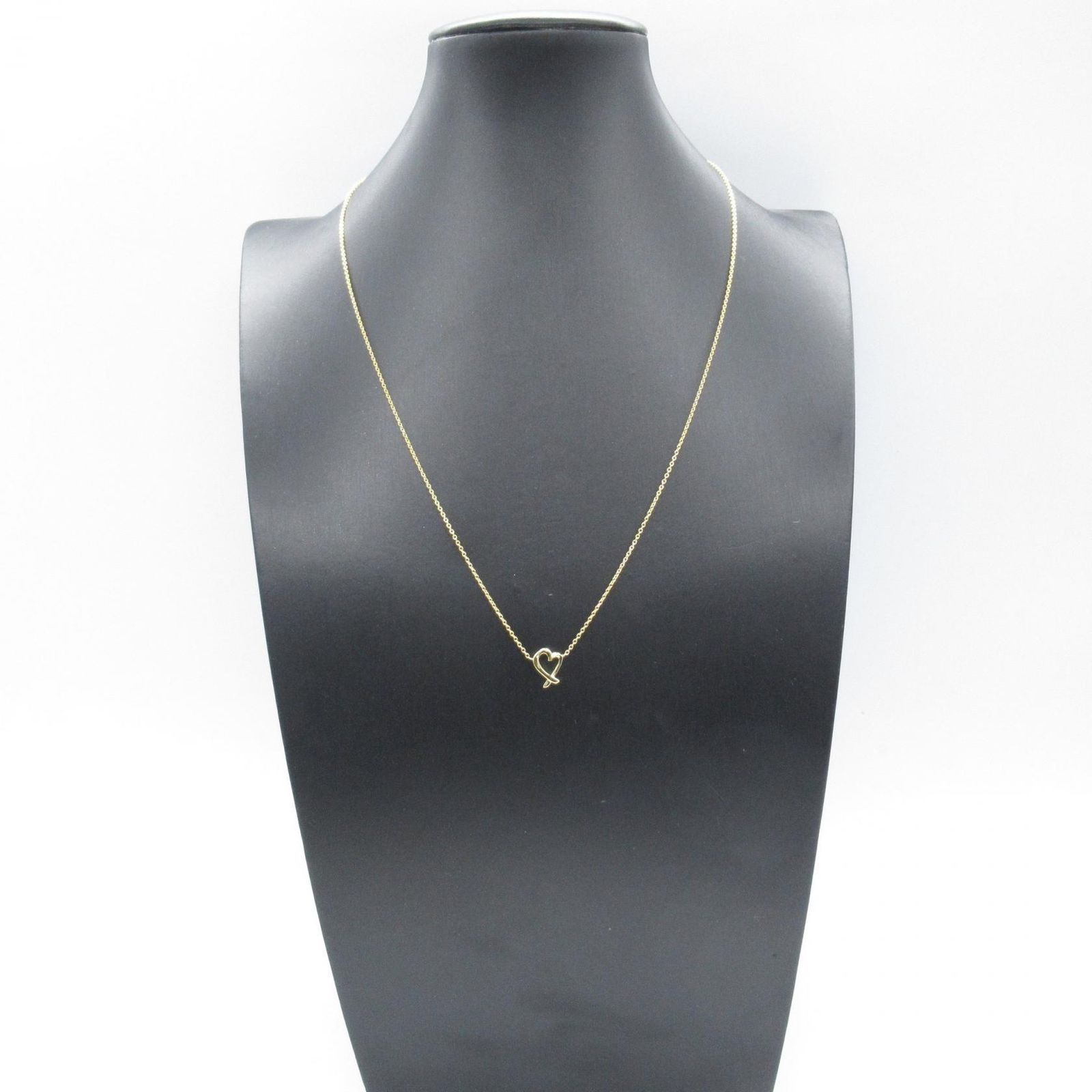 ティファニー TIFFANY＆CO ネックレス ラビングハート ネックレス 首回