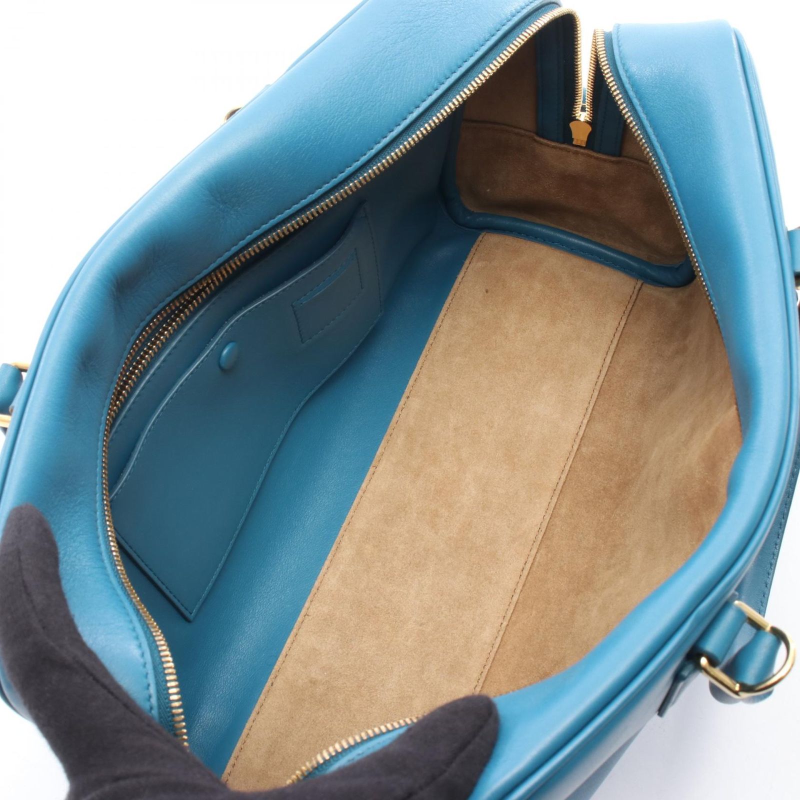 ロエベ LOEWE ハンドバッグ アマソナ28 A039N08X01 ラグーンブルー 