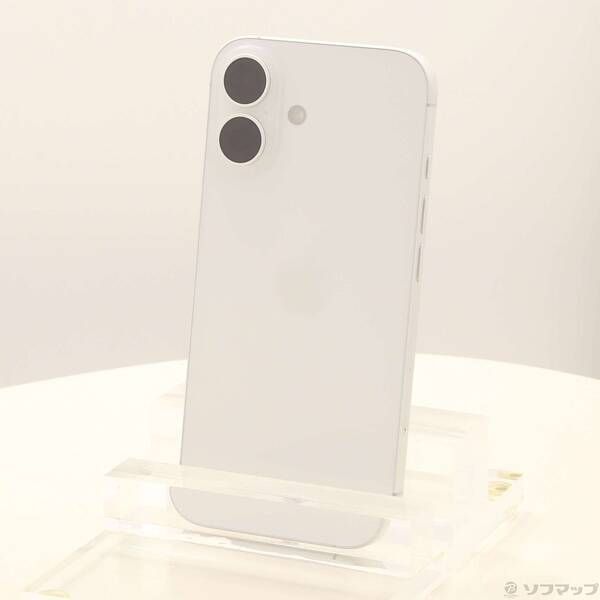 ソフマップ 〔中古品〕 iPhone16 128GB ホワイト MYDR3J／A SIMフリー