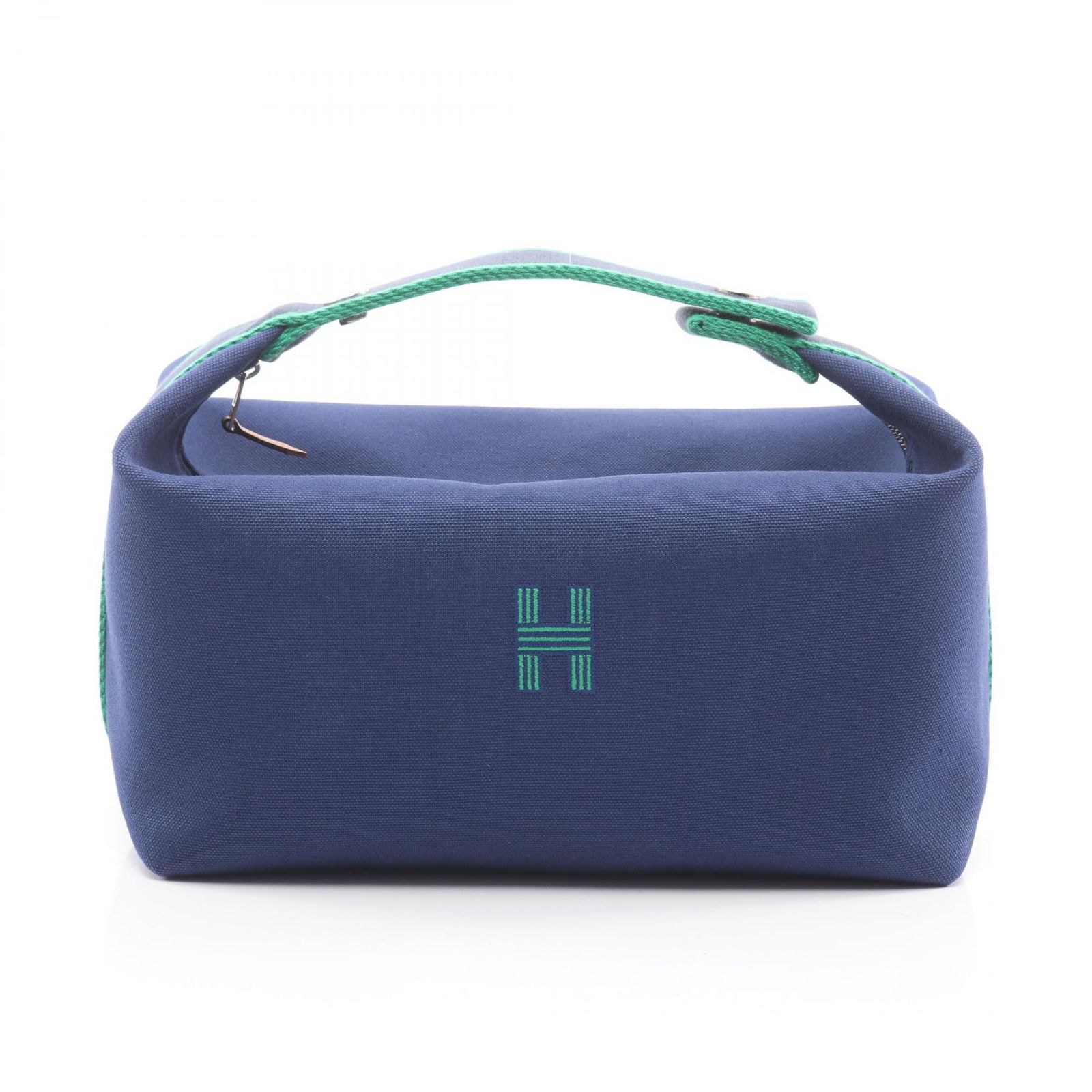 エルメス HERMES ハンドバッグ ブリッドアブラックGM ブルーマリン 