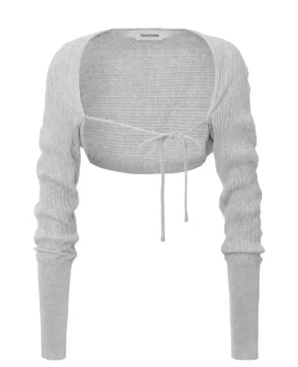 タグ付き)スリータイムズ リットボレロ グレー - メルカリ