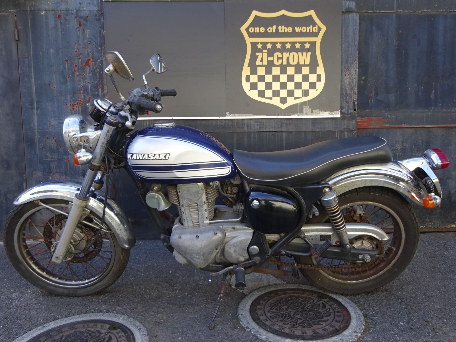 は*わ様 エストレヤrs タンク サイドカバー ハンドルセット は*わ様