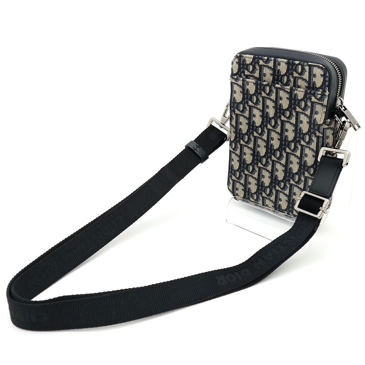 美品 】Christian Dior ディオール ショルダーバッグ オブリーク ジャ 