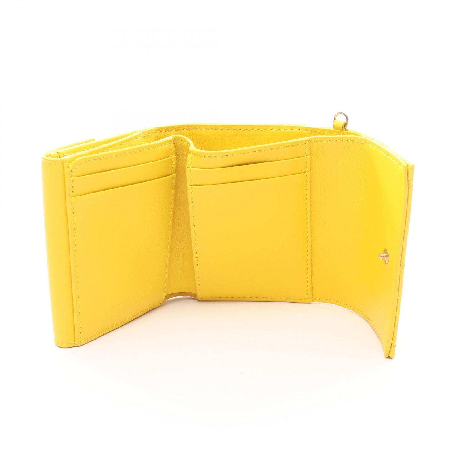 ディオール Dior 三つ折り財布 LADY DIOR ロータスウォレット