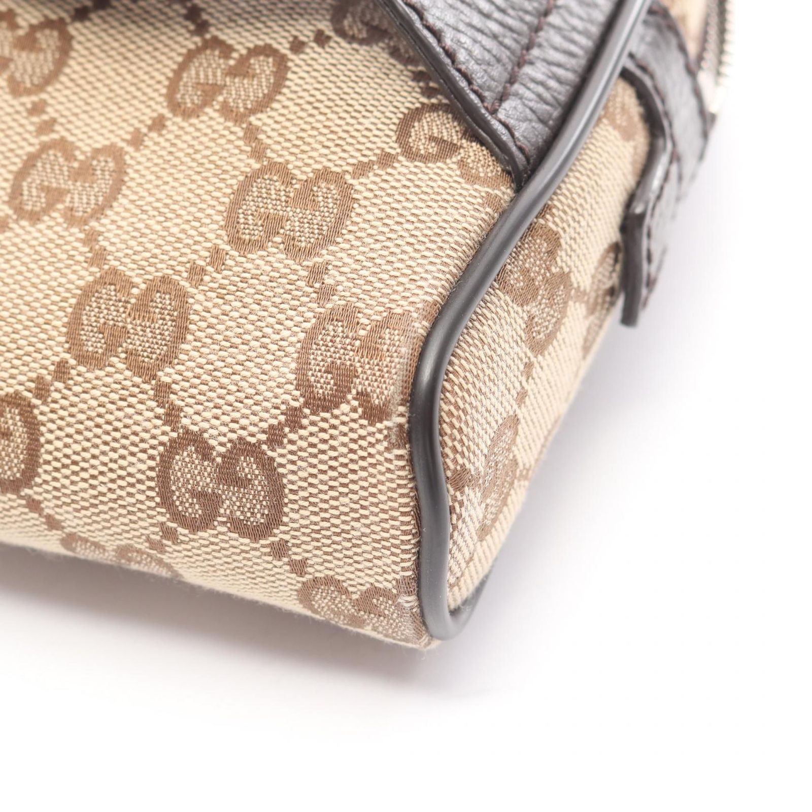 レア　GUCCI グッチ　ボディバッグ　ウエストポーチ　キャンバス　ベージュ GUCCI GGキャンバス ウエストポーチ ボディバッグ ベージュ 449174