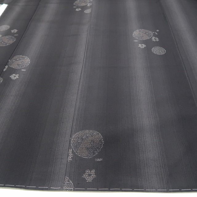 ❁tomihisa❁新品 奥順謹製 はたおり娘 着物 正絹 証紙付 仕付け糸付