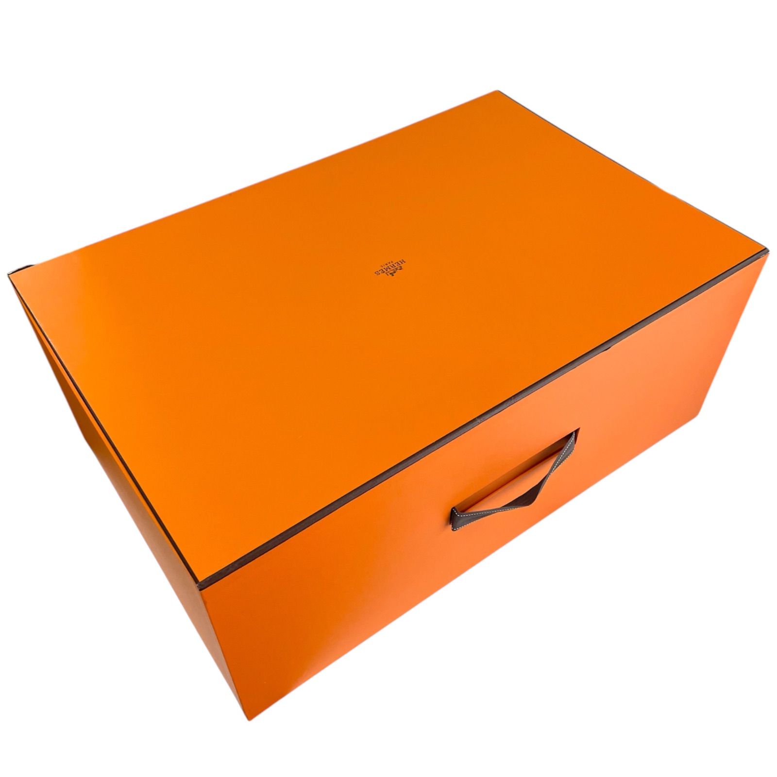 HERMES 空箱 空箱】HERMES 空き箱 オレンジ ショップカード付き - メルカリ