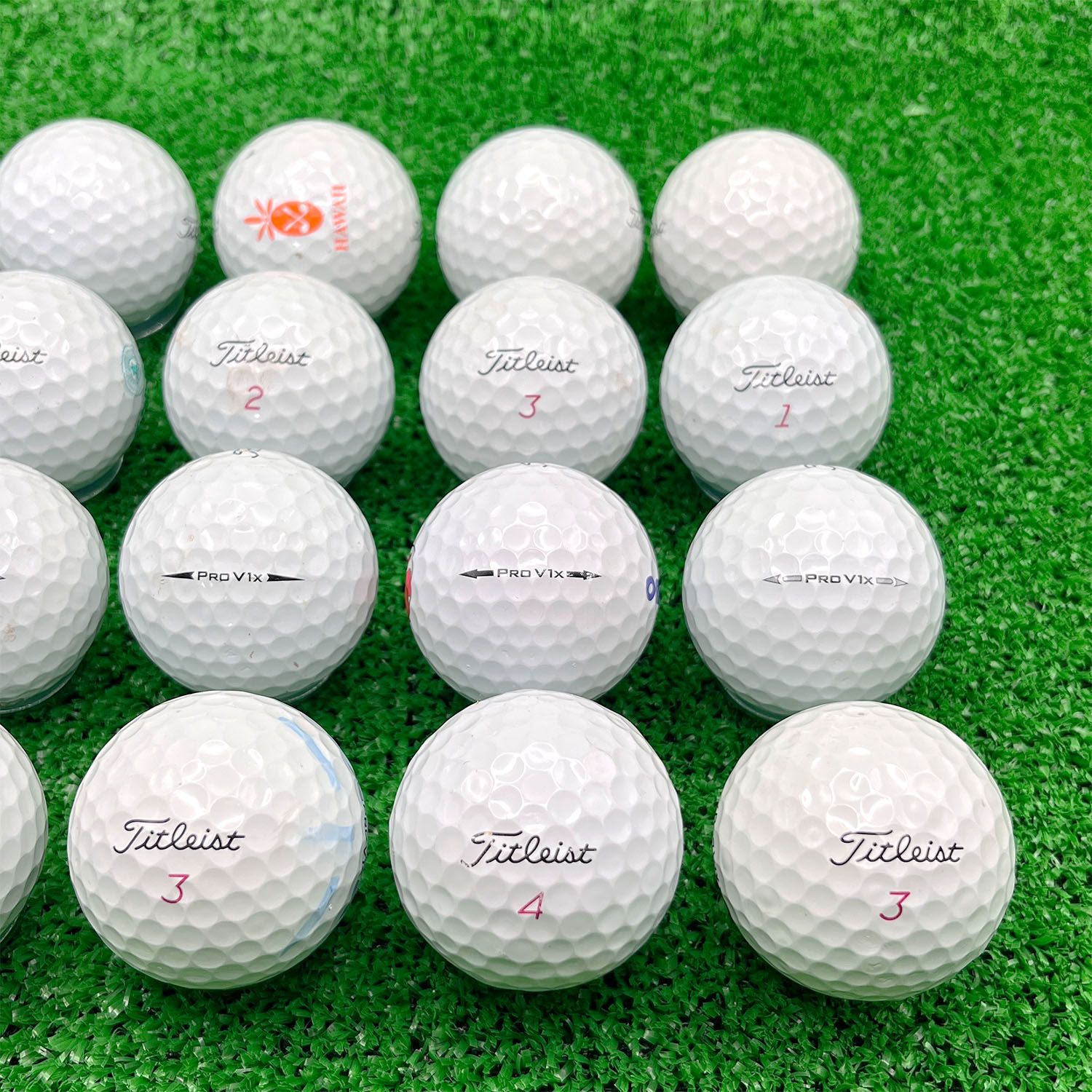 ロストボール タイトリスト Pro V1x 20球 年式混合 ホワイト Bランク