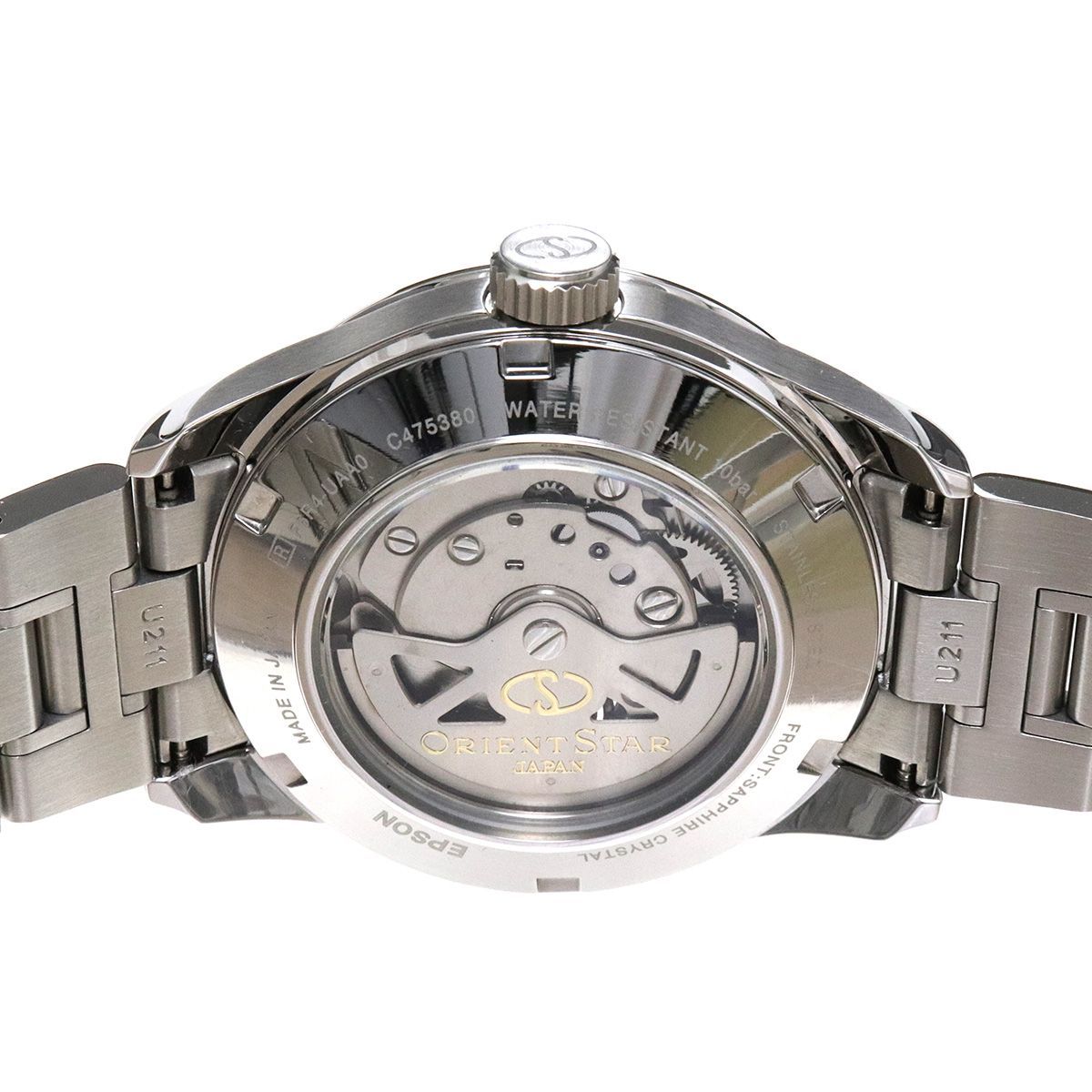  オリエント オリエントスター コンテンポラリーコレクション セミスケルトン RK AT0002L F6R4 UAA0 SS 送料無料 メンズ ORIENT 080106AAXMiSNY 17991 ダウンジャケット 自動巻き時計 腕時計(アナログ)