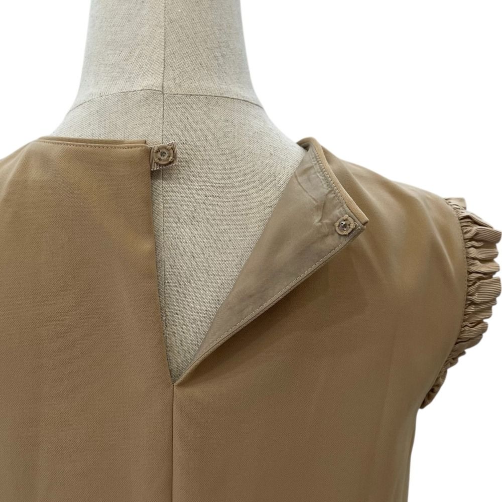 美品 FOXEY NEW YORK フォクシーニューヨーク ノースリーブ ティアード  