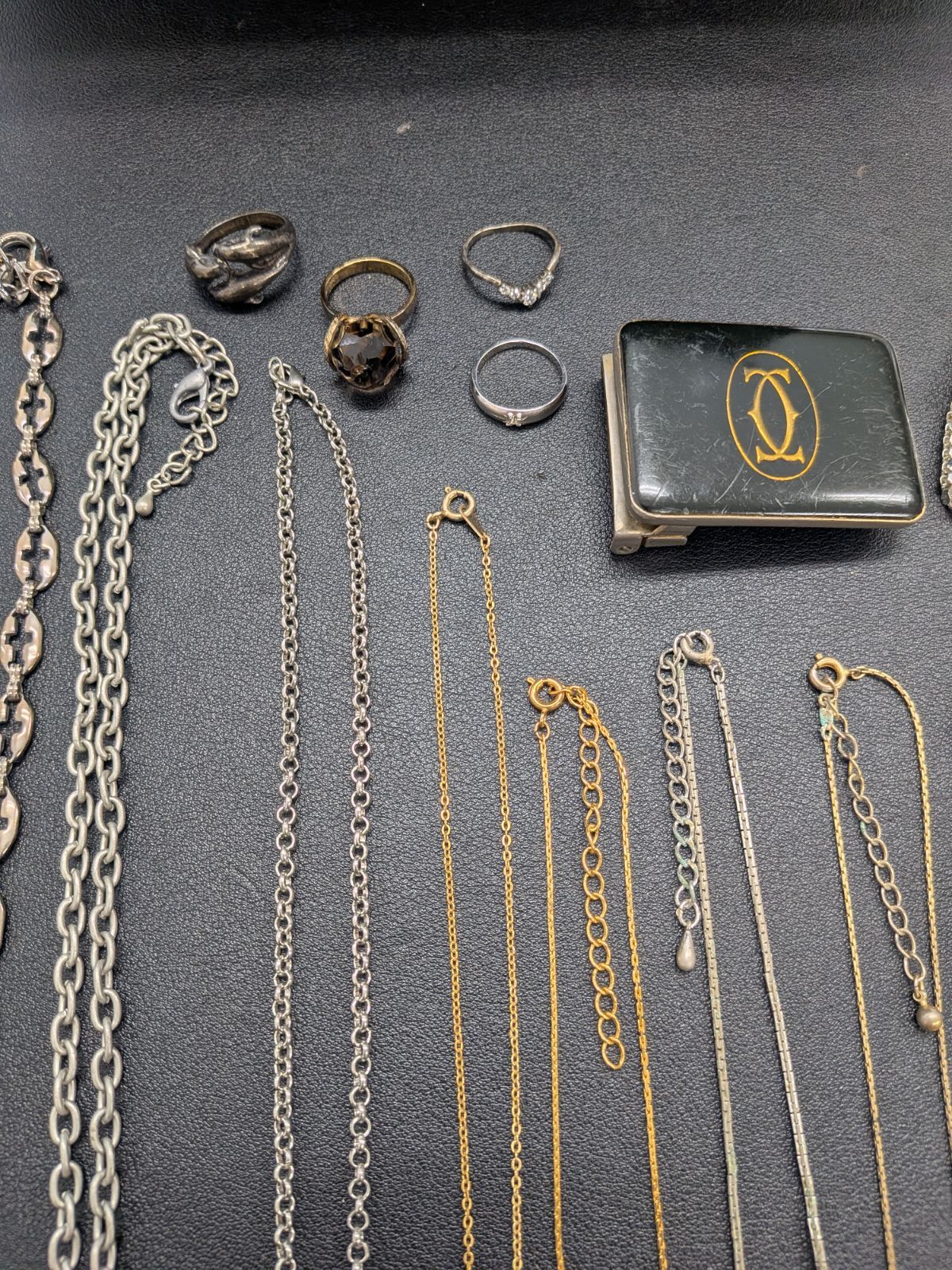 遺品整理まとめて□57】ジュエリー 20点 Cartier SILVER ネックレス