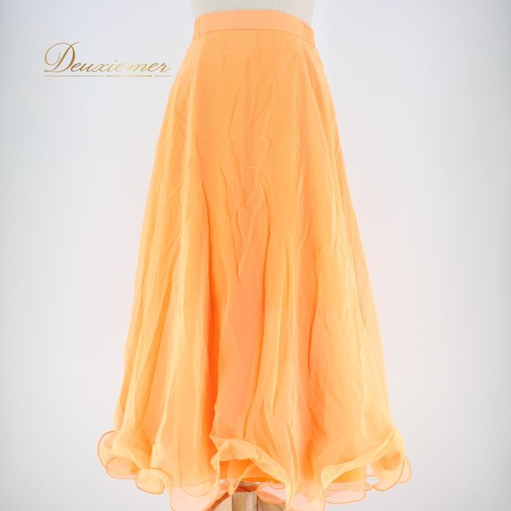 社交ダンス　スカート　セキネ Sekine 社交ダンス ラテンスカート レッド - メルカリ