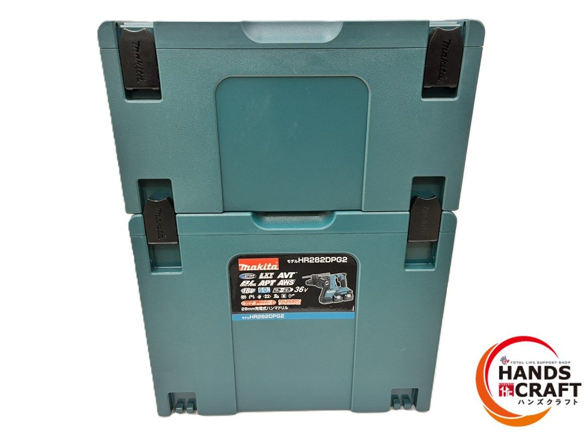 マキタ makita 28 mm 充電式ハンマドリル 18 V V＝36 SDSプラスシャンク 6.0 Ah×2 充電器付き ♥品