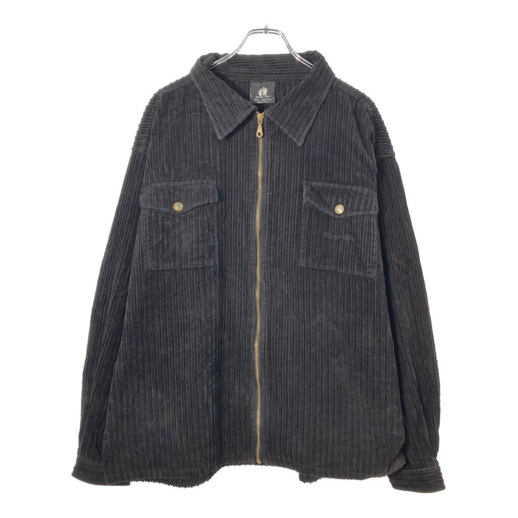 00年代 HANG TEN ハンテン 太畝 コーデュロイジャケット ブラック