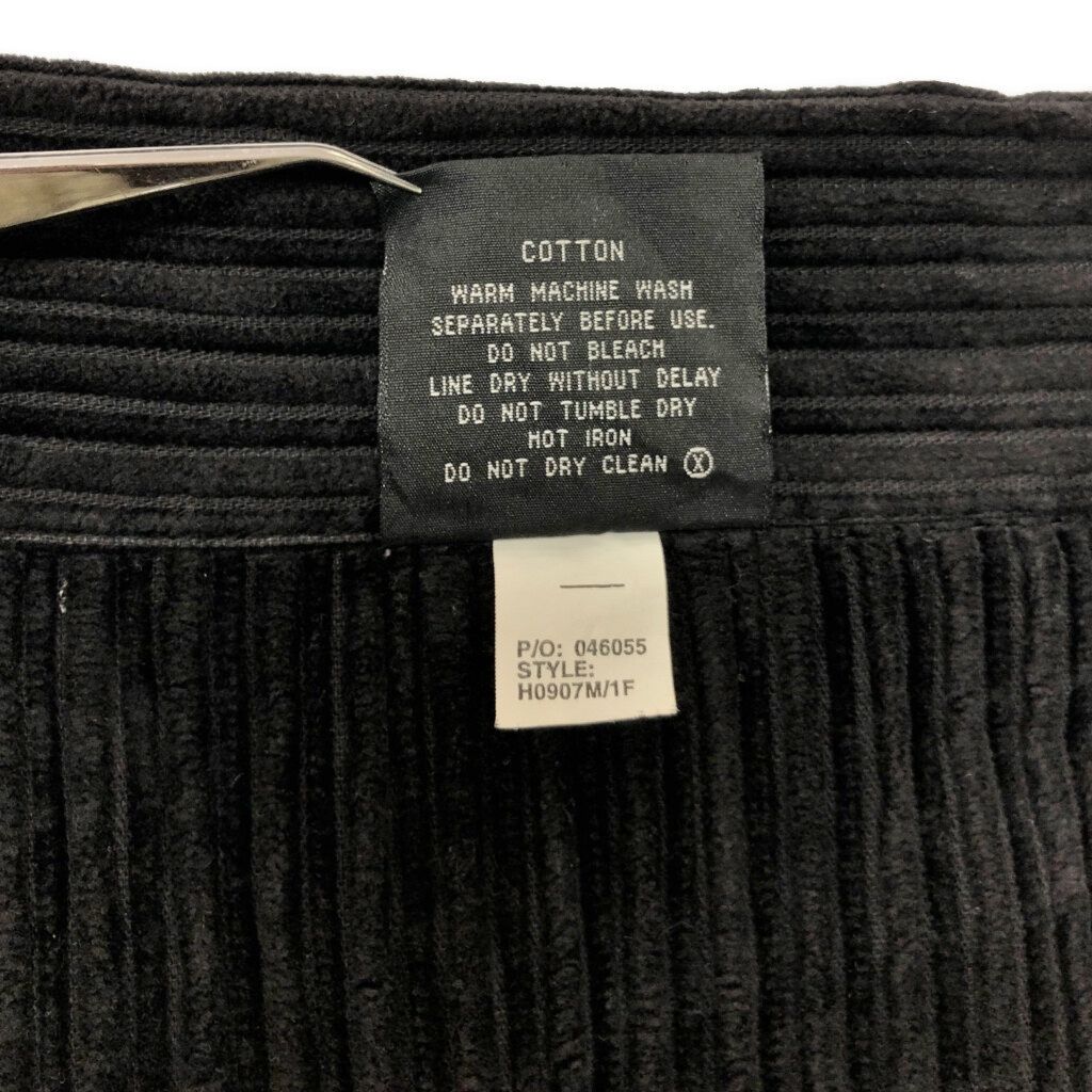 00年代 HANG TEN ハンテン 太畝 コーデュロイジャケット ブラック