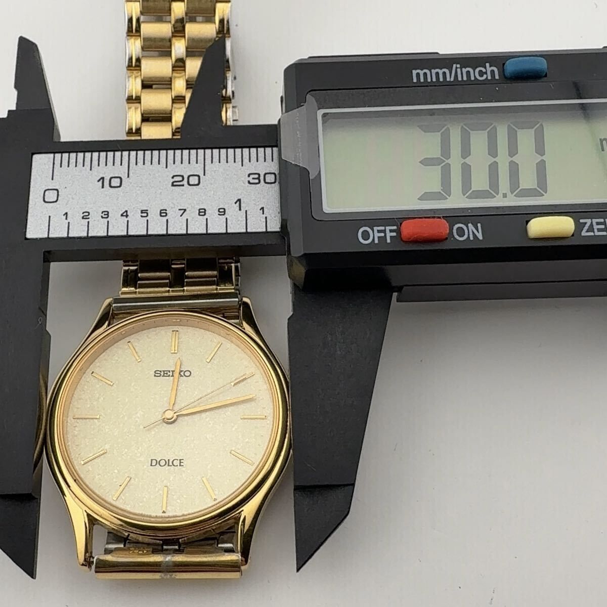 SEIKO 8J41-6100 セイコー DOLCE ドルチェ クォーツ SGP 30 メンズ