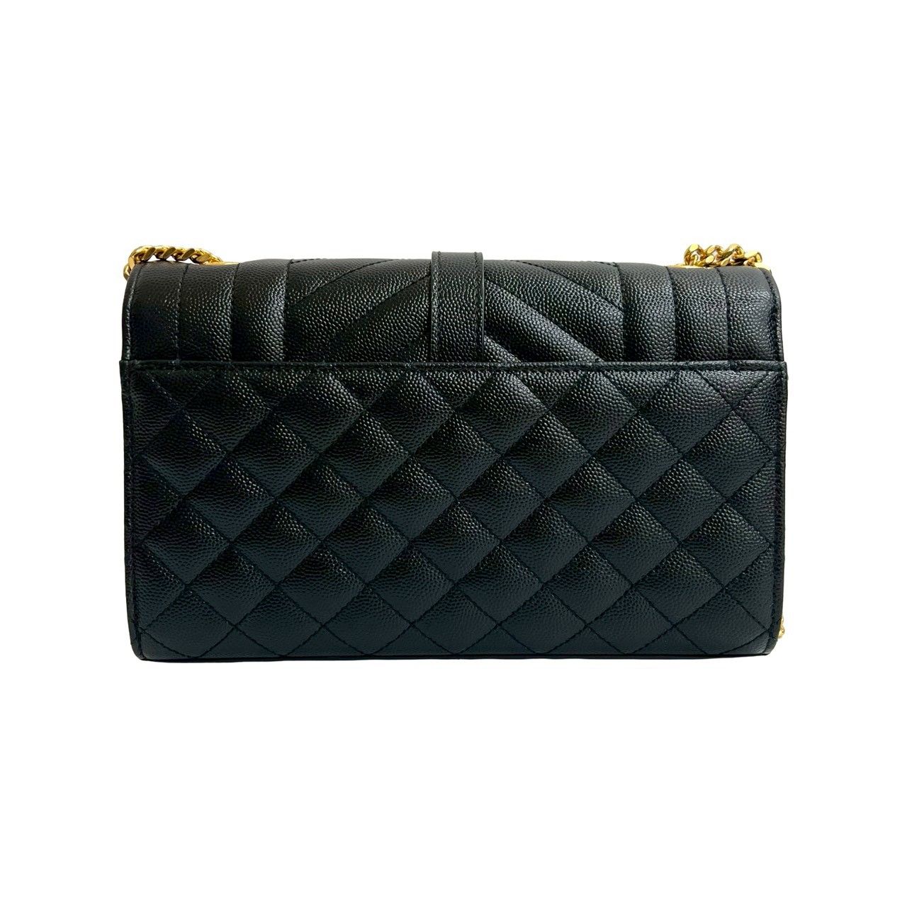 極 美品 袋付き SAINT LAURENT PARIS サンローランパリ カサンドラ YSL