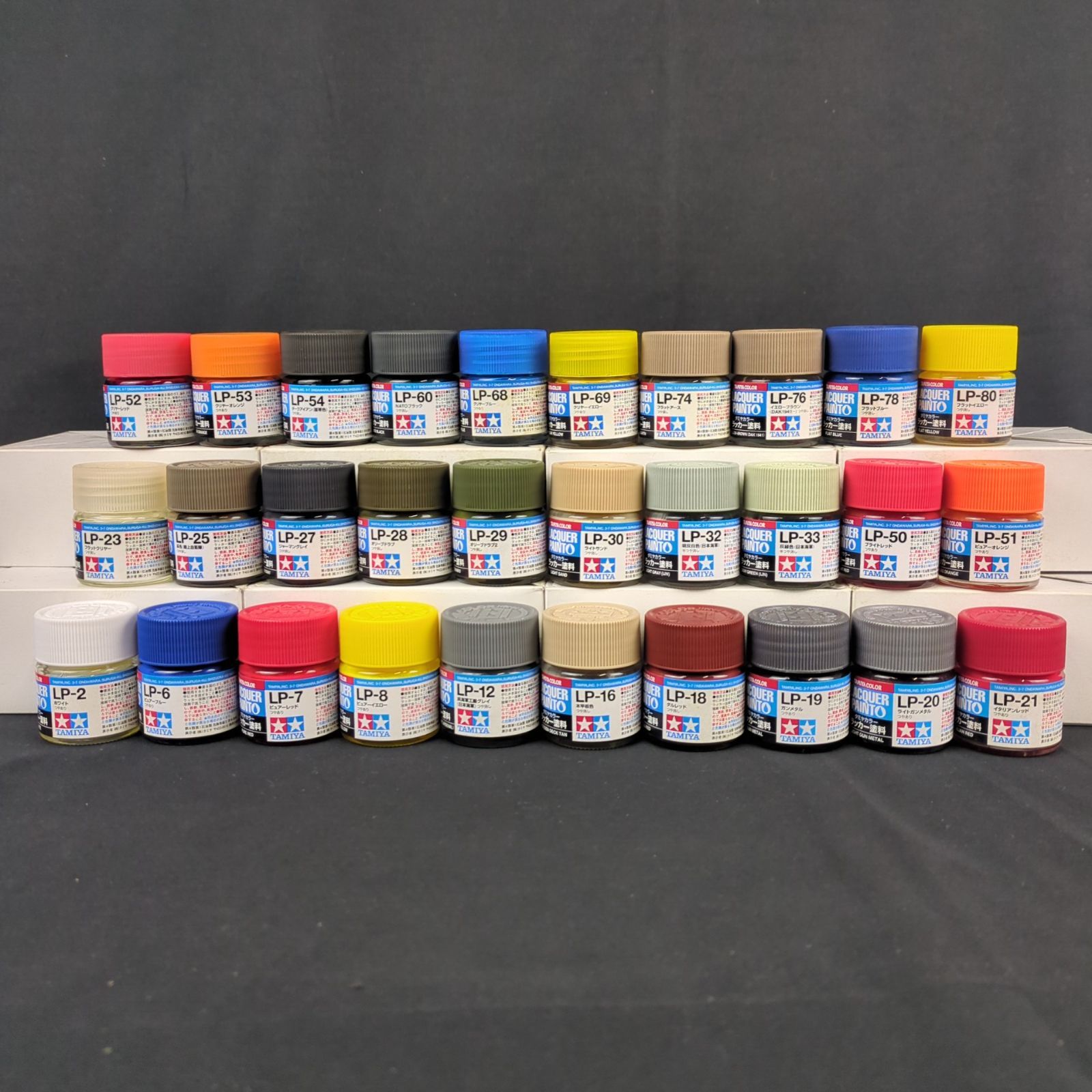 期間限定・値上げ前セール】 タミヤ ラッカー塗料 30本- K セット