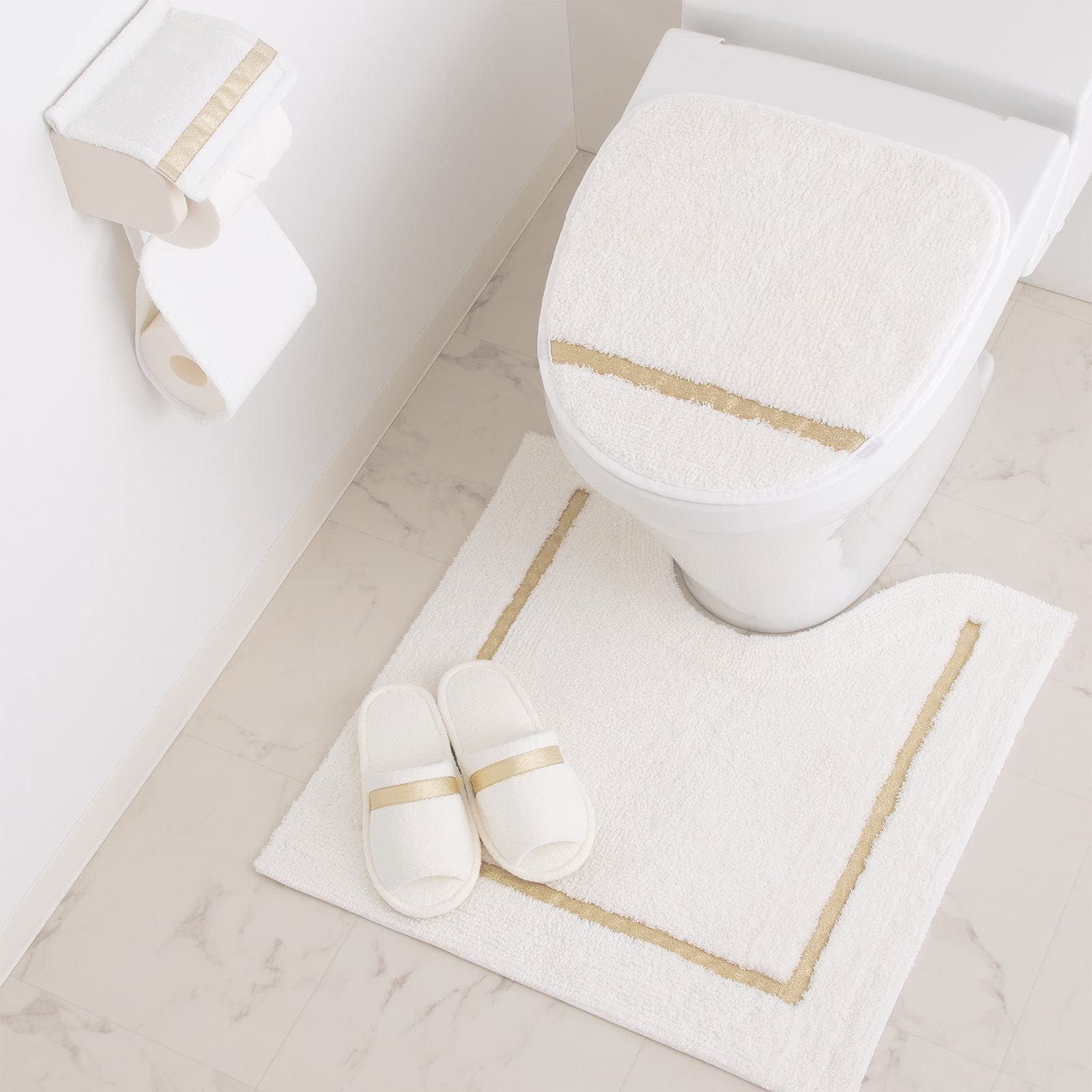  DaiDo ゴールドスクエア トイレマット 60 x 日本製 その他 トイレ用品