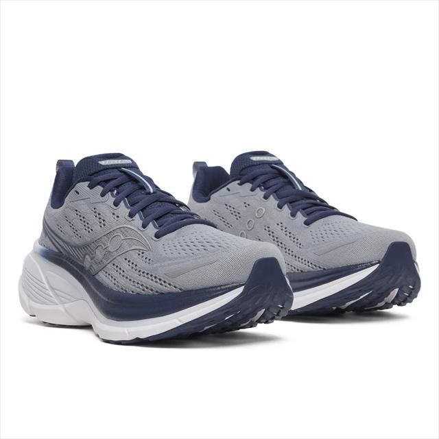 saucony サッカニー 25 FLINT|Navy メンズ ランニングシューズ ハリケーン S 21026 サポートシューズ 安定性 厚底 マラソン ジョギング ロード ランシュー スニーカー 靴 クッション ニュートラル デイリ