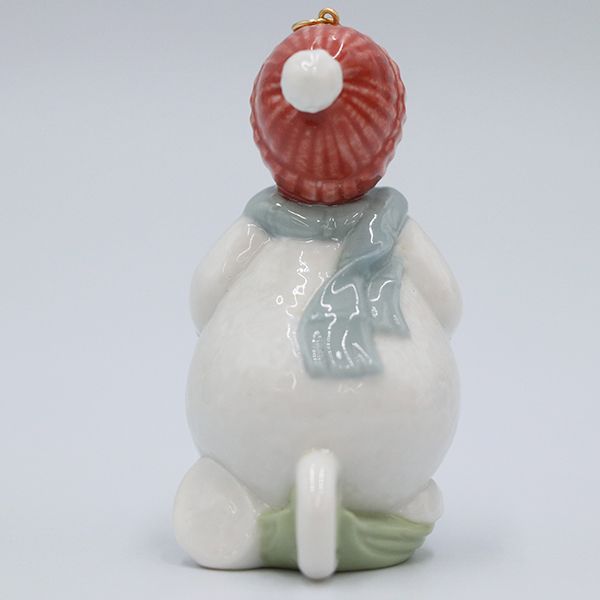 リヤドロ LLADRO NAO スノーマン 雪だるま 置き物 オブジェ 磁器 箱