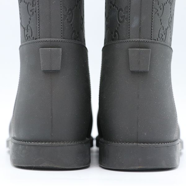 グッチ　GUCCI レインブーツ グッチ GUCCI ラバーブーツ レインブーツ 靴 箱 【yy】【中古