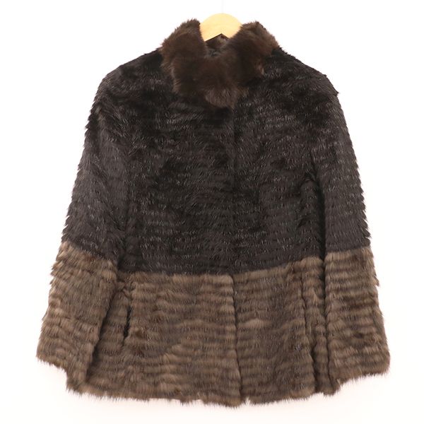 VIOLETA ミンクファーロングジレ VIOLETTA（ヴィオレッタ） ベスト ジレ ファーフリンジロングベスト