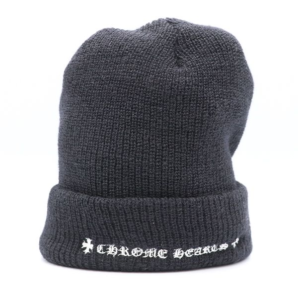 クロムハーツ Chrome Hearts WOOL WATCH CAP CHプラス刺繍 ニット