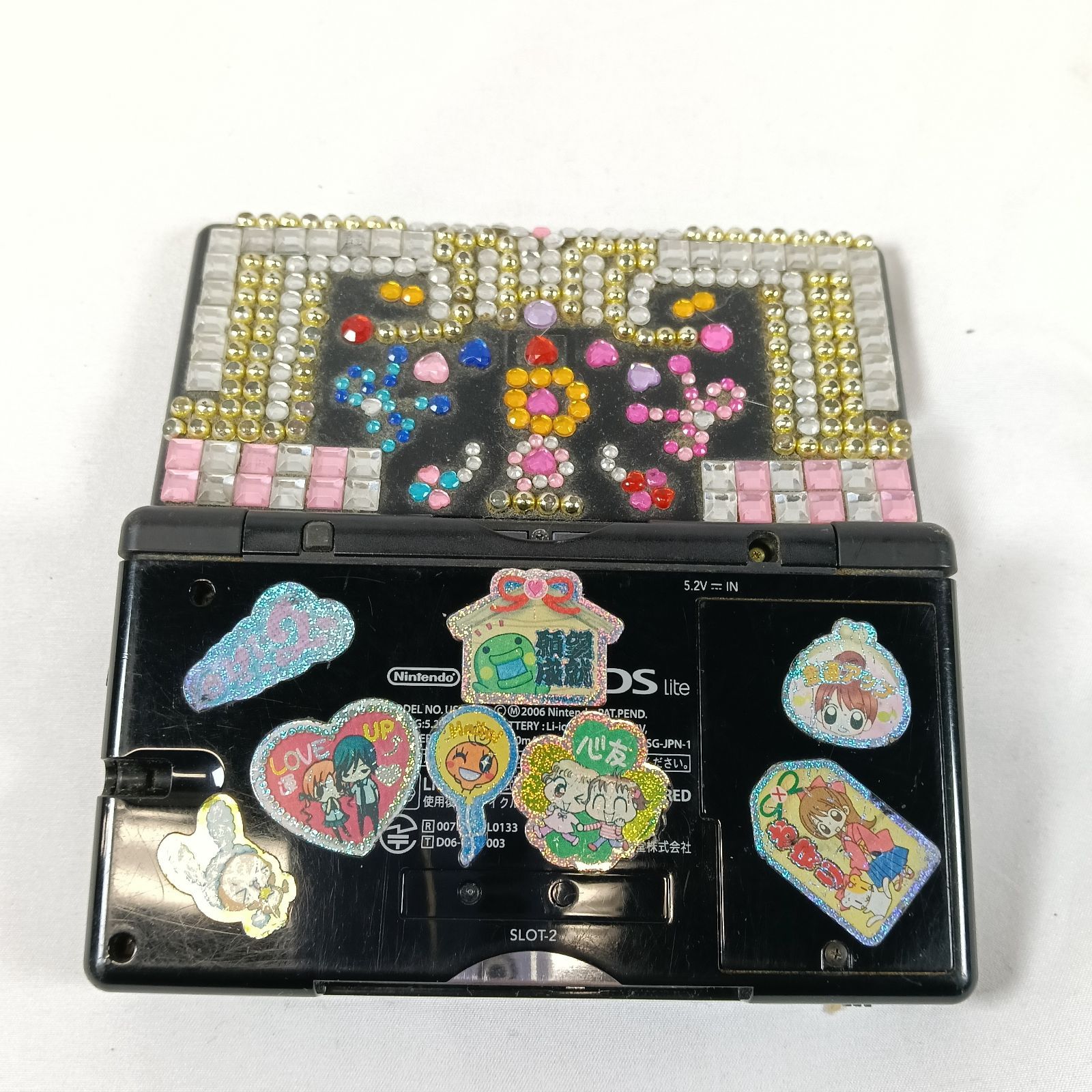 動作確認済み 任天堂 ニンテンドーDS Lite 本体 ジェットブラック 画面